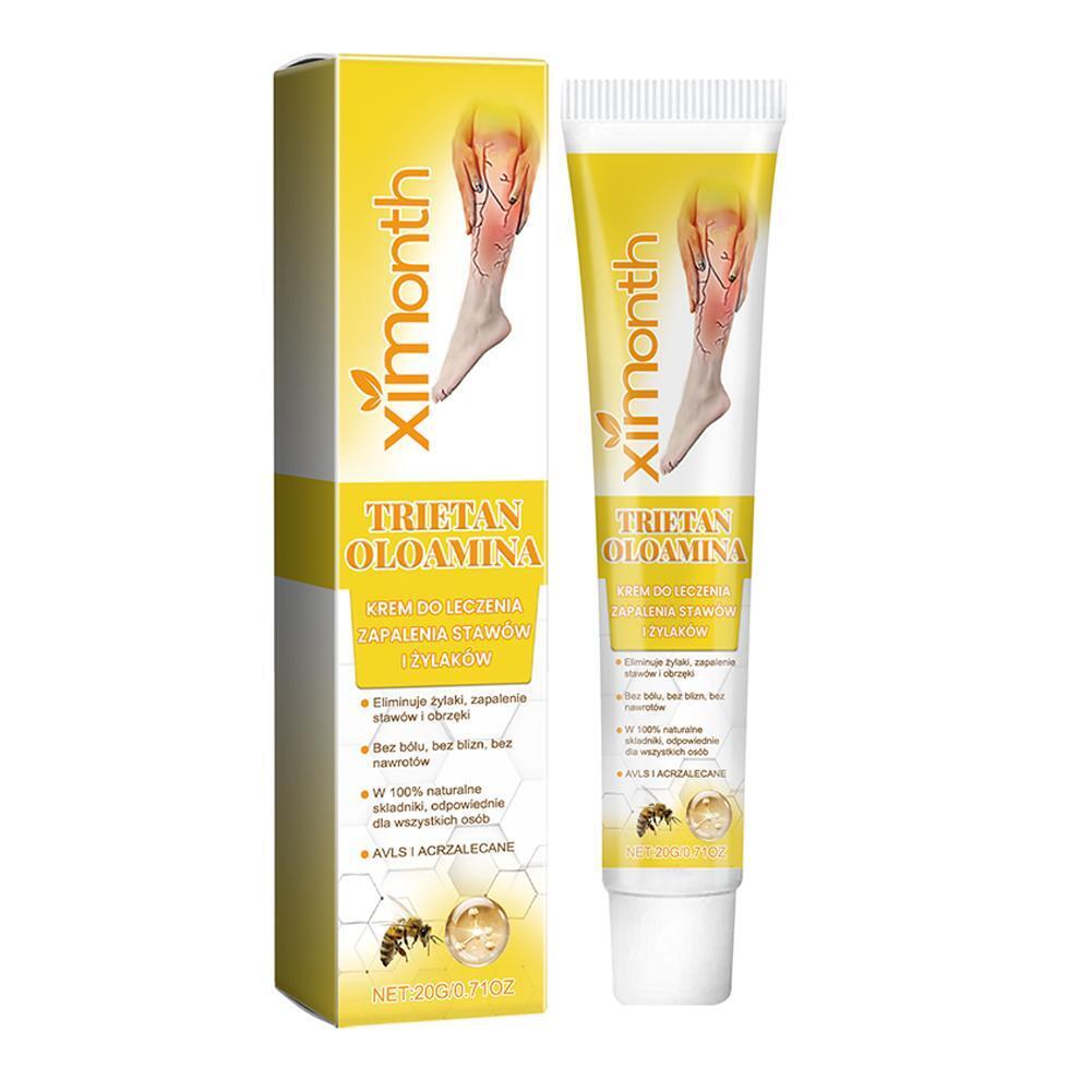 Krém proti kŕčovým žilám s včelím jedom